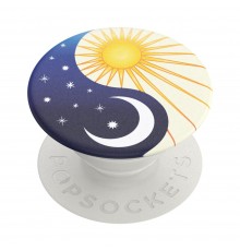 Portofel pentru telefon - PopSockets PopWallet - Alb Marble