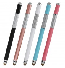 Stylus Pen Universal, IOS, Android, Techsuit JC03 - Alb