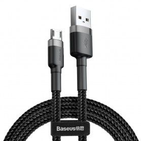 Cablu de date - Rock Micro-usb 100cm Grey