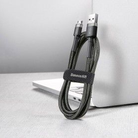 Cablu de date - Baseus Cafule Micro-usb 50cm Grey/black