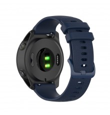 Curea Samsung Galaxy Watch 4, Galaxy Watch Active 1 / 2 (40 mm / 44 mm), Huawei Watch GT / GT 2 / GT 3 (42 mm) - Albastru