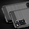 Husa Carcasa spate pentru Xiaomi Redmi Note 11 / Redmi Note 11S , Tpu Carbon Design, Neagra