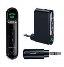 Adaptor - Baseus Qiyin Audio Adapter Bluetooth (WXQY-01) - Aux Jack 3.5mm - Black