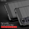 Husa Carcasa Spate - Tpu Carbon - Motorola Moto G22 - Neagra