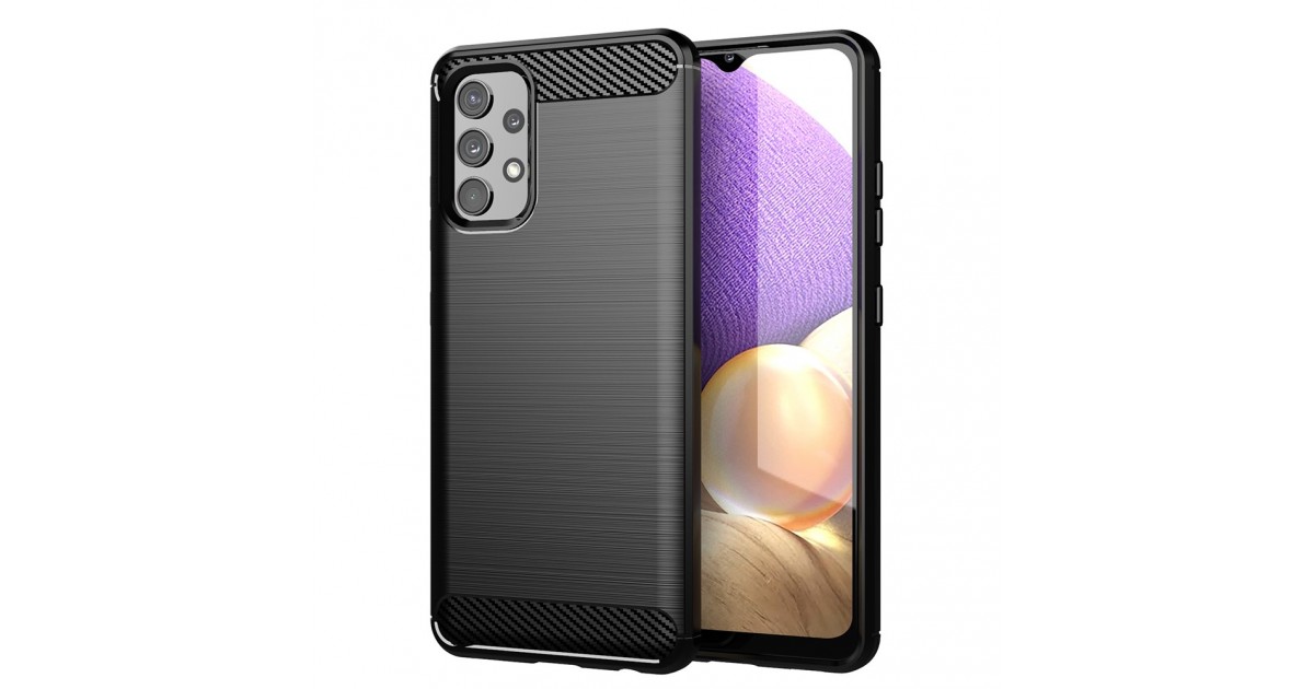 Husa Carcasa Spate - Tpu Carbon Silicone - Samsung Galaxy A13 4G - Neagra