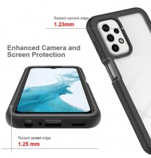 [PACHET 360] - Husa Defense360 + Folie de protectie - Samsung Galaxy A23 4G / Galaxy A23 5G, Neagra