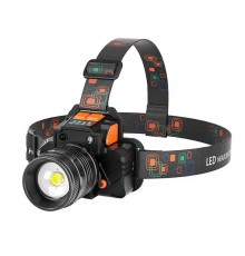 Lanterna de Cap cu LED T6 - Techsuit (HL-A-05) - Neagra