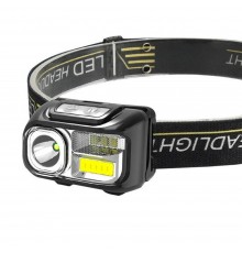 Lanterna de Cap XPG, COB, LED, 5 Culori - Techsuit (HL-B-02) - Neagra