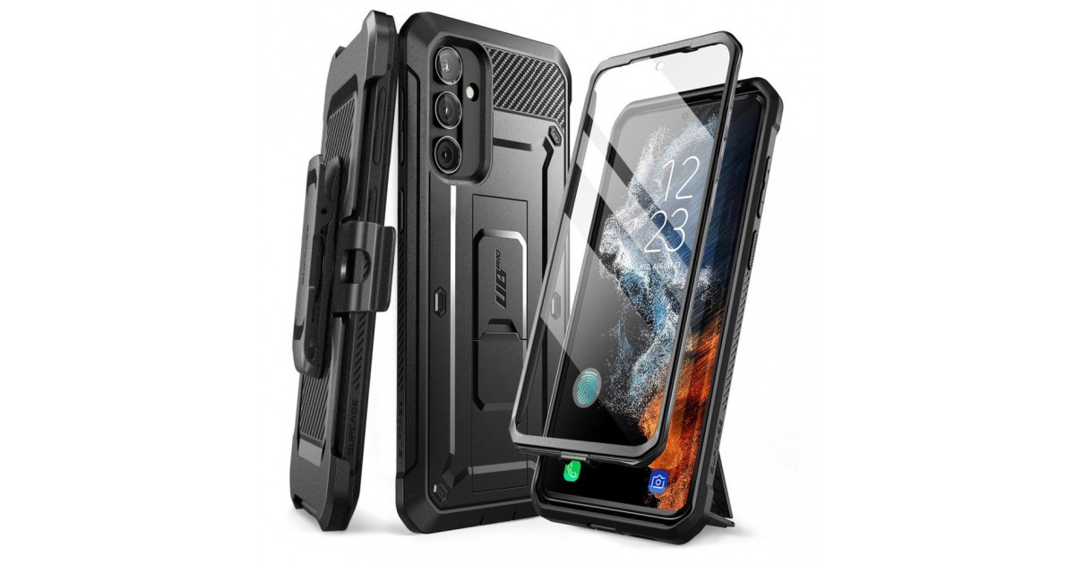 Husa carcasa Spate pentru Samsung Galaxy A54 - Supcase Unicorn Beetle Pro - Neagra