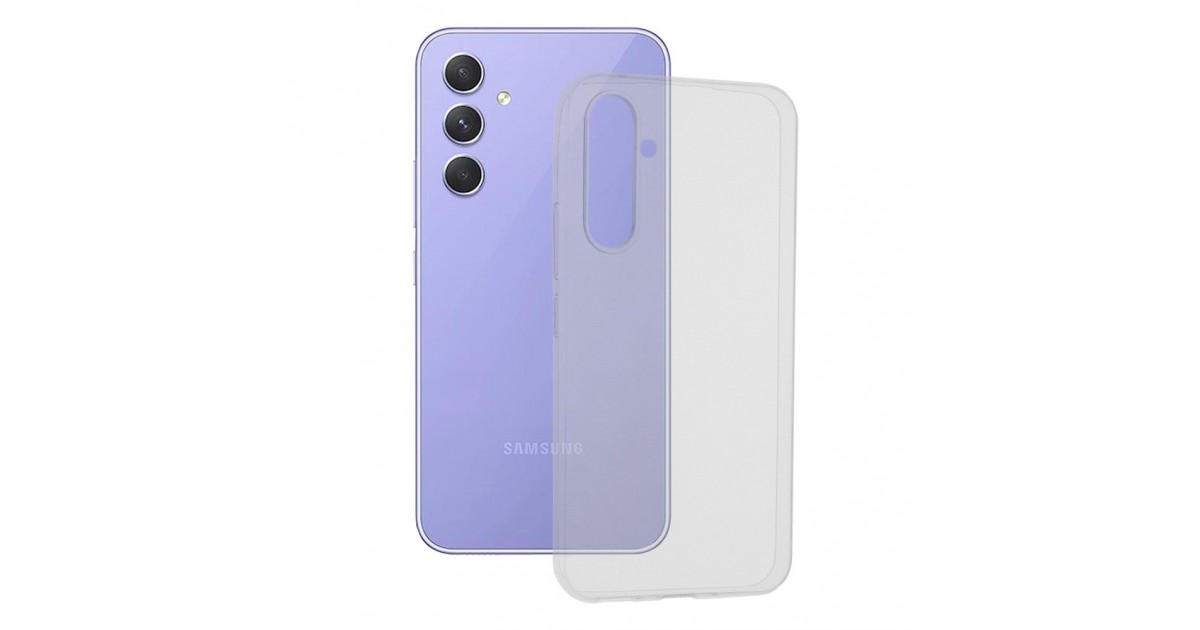 Husa carcasa Spate pentru Samsung Galaxy A54 - Clear Silicone - Transparenta