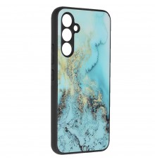 Husa carcasa Spate pentru Samsung Galaxy A54 - Techsuit Glaze Glass Series - Blue Ocean