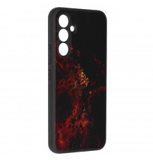 Husa carcasa Spate pentru Samsung Galaxy A54 - Techsuit Glaze Glass Series - Red Nebula