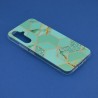 Husa carcasa Spate pentru Samsung Galaxy A54 - Marble Series - Green Hex