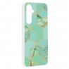 Husa carcasa Spate pentru Samsung Galaxy A54 - Marble Series - Green Hex