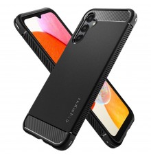 Husa pentru Samsung Galaxy A14 4G - Spigen Rugged Armor - Black