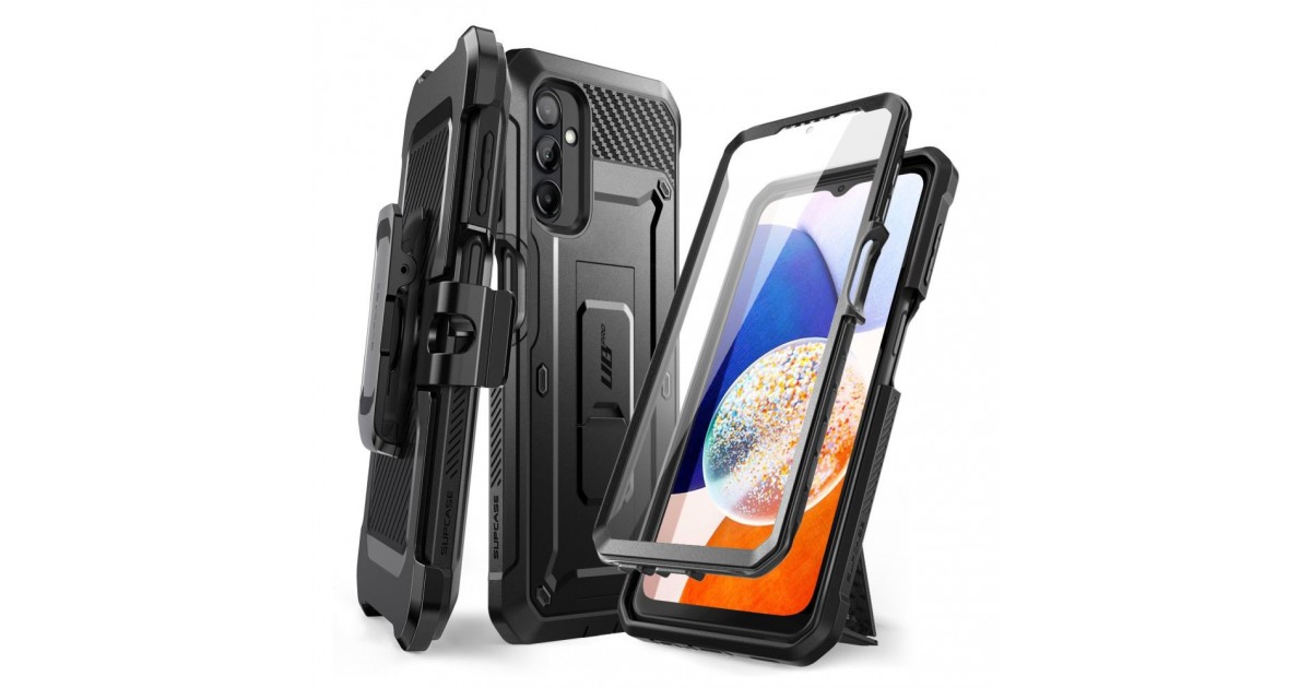 Husa pentru Samsung Galaxy A14 4G / 5G - Supcase Unicorn Beetle Pro - Black