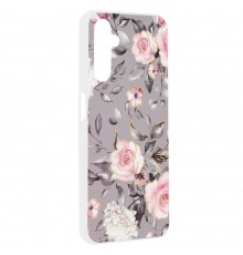 Husa pentru Samsung Galaxy A14 4G / A14 5G - Techsuit Marble Series - Bloom of Ruth Gray