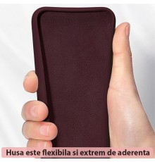 Husa pentru Samsung Galaxy A14 4G / A14 5G  - Techsuit Soft Edge Silicone - Plum Violet