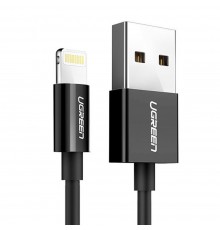 Cablu de Date USB la Lightning, 2m - Ugreen (80823) - Black