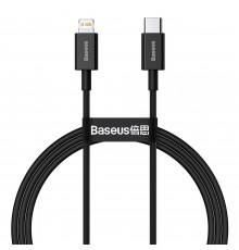 Cablu de Date USB la Lightning 2.4A, 2m - Baseus Cafule (CALJK-B01) - Black