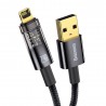 Cablu de Date USB la Lightning 2.4A, 2m - Baseus Explorer Auto Power-Off (CATS000501) - Black