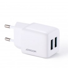 Incarcator Priza 2 x USB, 12W, 2.4A - JoyRoom (L-2A121) - White