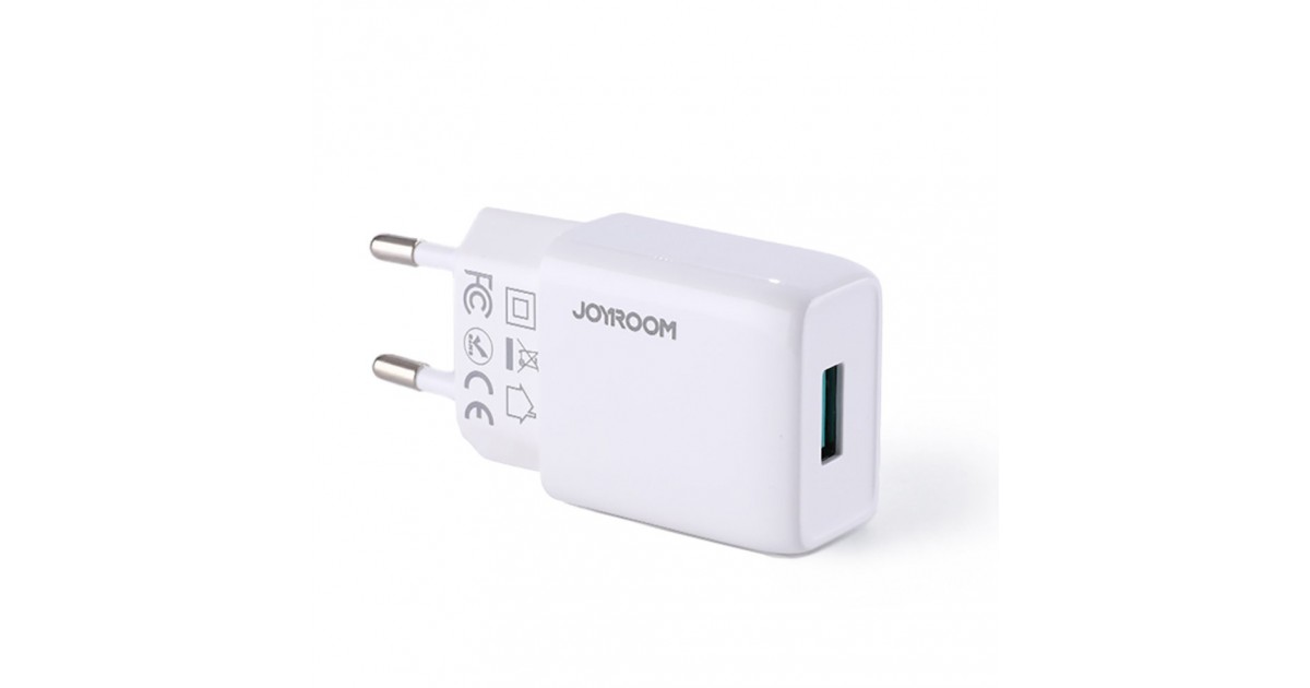Incarcator pentru Priza USB, Fast Charging 2.1A, 10W - JoyRoom (L-1A101) - White