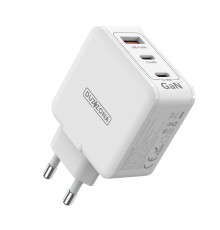 Lito - Wall Charger (LT-LC01) - Type-C PD20W Fast Charging for iPhone, iPad with Cable USB-C to Lightning, 1m - Alb