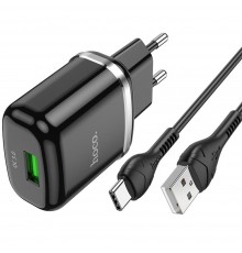 Incarcator 2x USB, Quick Charge, 2.4A, 12W - JoyRoom (JR-TCN01) - Negru