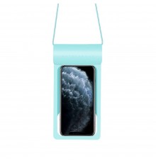 Husa universala pentru telefon - Spigen Waterproof Case A601 - Aqua Albastra