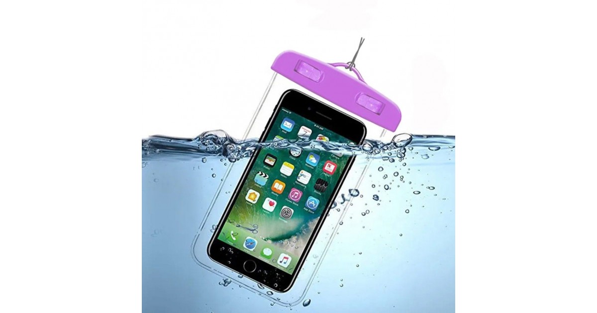 Husa pentru Telefon Rezistenta la Apa - Techsuit - Purple