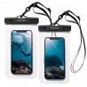 Husa universala pentru telefon (set 2 bucati) - Spigen Waterproof Case A601 - Clear