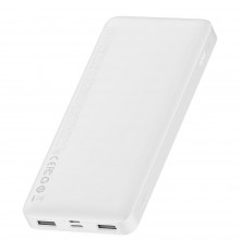 Baterie externa 10000mAh, 15W - Baseus Bipow Digital Display (PPBD050002) - White