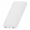 Baterie externa 10000mAh, 15W - Baseus Bipow Digital Display (PPBD050002) - White