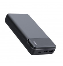 Baterie Externa 2x USB, Type-C, 2A, 10000mAh - Hoco Smart (J111) - Alba