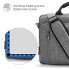 Servieta Laptop 16" - Tomtoc Defender Laptop Briefcase (A43E1G3) - Gray