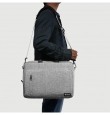 Servieta Laptop 16" - Tomtoc Defender Laptop Briefcase (A43E1G3) - Gray