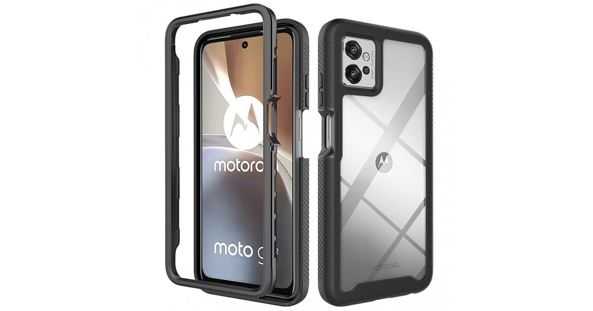 [PACHET 360] - Husa Defense360 + Folie de protectie - Motorola Moto G32 - Neagra