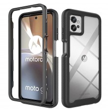 Husa pentru Motorola Moto G32 - Techsuit Leather Folio - Neagra