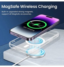 Husa pentru iPhone 14 - Techsuit MagSafe Pro - Transparent