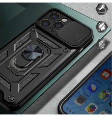 Husa pentru iPhone 14 - Techsuit CamShield Series - Black