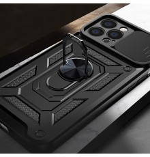 Husa pentru iPhone 14 - Techsuit CamShield Series - Black