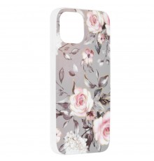 Husa pentru iPhone 14 - Techsuit Marble Series - Bloom of Ruth Gray