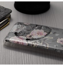 Husa pentru iPhone 14 - Techsuit Marble Series - Bloom of Ruth Gray