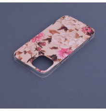 Husa pentru iPhone 14 - Techsuit Marble Series - Mary Berry Nude