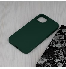 Husa pentru iPhone 14 - Techsuit Soft Edge Silicone - Dark Green