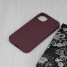 Husa pentru iPhone 14 - Techsuit Soft Edge Silicone - Plum Violet