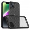 Husa pentru iPhone 14 - Techsuit Carbon Fuse - Black