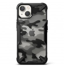 Husa pentru iPhone 14 - Ringke Fusion X Design - Camo Black