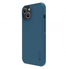 Husa pentru iPhone 14 - Nillkin Super Frosted Shield Pro - Blue